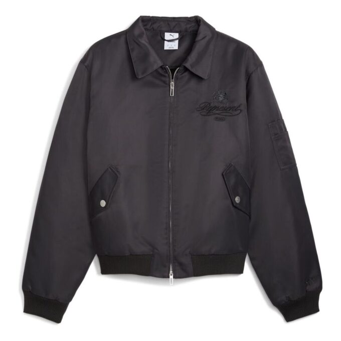 Chaqueta bomber con el logotipo de PUMA x REPRESENT en negro