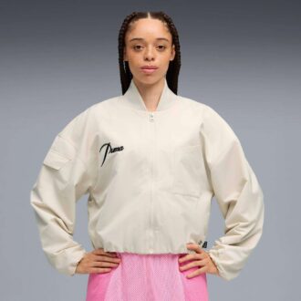 Chaqueta bomber de baloncesto Stewie Timeless para mujer