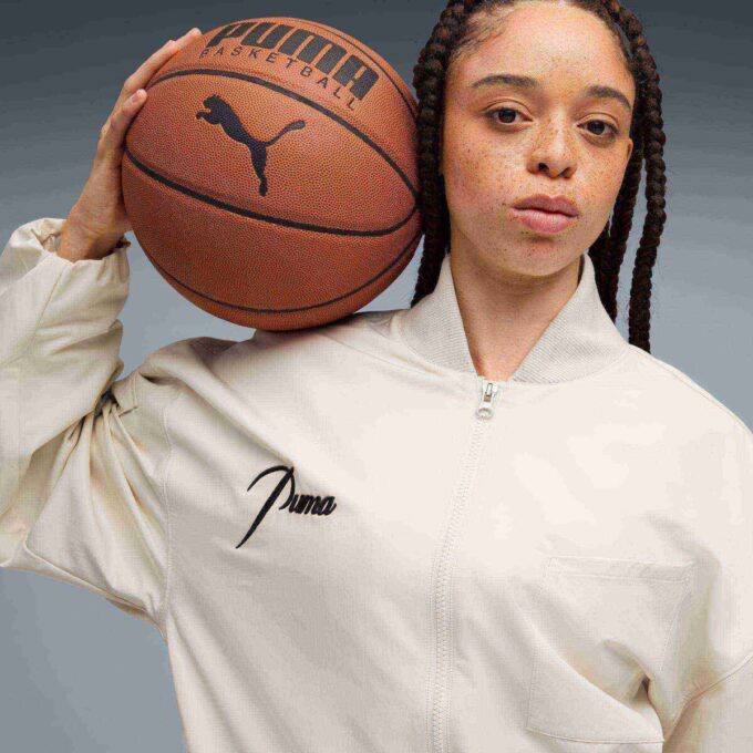 Chaqueta bomber de baloncesto Stewie Timeless para mujer Chaqueta bomber de baloncesto Stewie Timeless para mujer