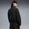 Chaqueta bomber de satén T7 para mujer Chaqueta bomber de satén T7 para mujer