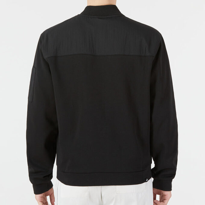Chaqueta bomber negra Rad/cal