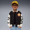 Chaqueta bomber para niños pequeños Moody Cat Chaqueta bomber para niños pequeños Moody Cat