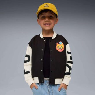 Chaqueta bomber para niños pequeños Moody Cat