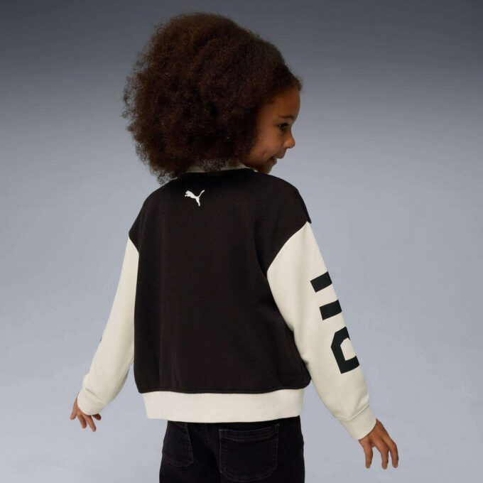 Chaqueta bomber para niños pequeños Moody Cat Chaqueta bomber para niños pequeños Moody Cat
