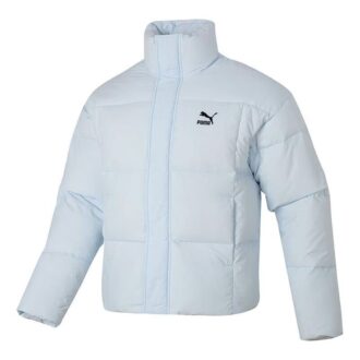 Chaqueta clásica de plumas “azul”