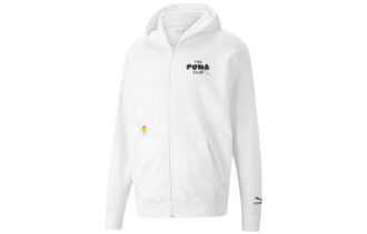 Chaqueta Club Graphic con cremallera completa “Blanca”