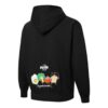 Chaqueta Club Graphic con cremallera completa “Negra”