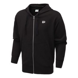 Chaqueta con capucha Downtown “Negro y blanco”
