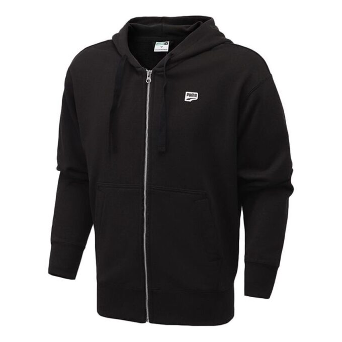 Chaqueta con capucha Downtown “Negro y blanco”