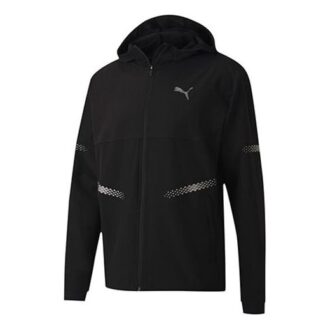 Chaqueta con capucha Runner ID “Negra”