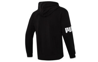 Chaqueta con capucha y cremallera completa Power “Negra”