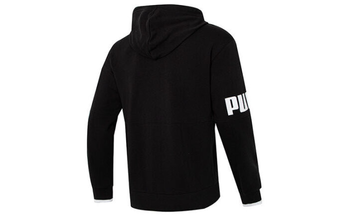Chaqueta con capucha y cremallera completa Power “Negra”
