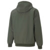 Chaqueta con capucha y cremallera completa “Verde”
