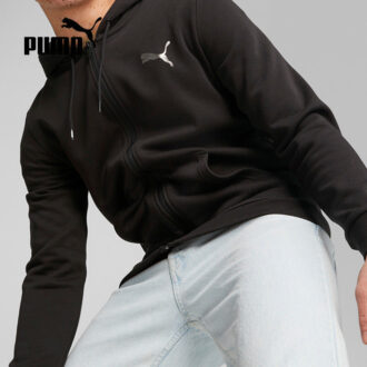 Chaqueta con capucha y cremallera “Negra”