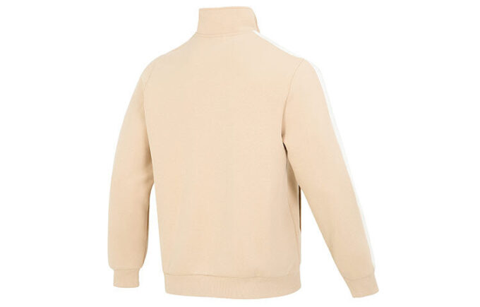 Chaqueta con cremallera y escudo del equipo “Beige”