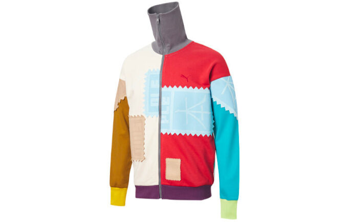 Chaqueta con cuello alto PUMA x Michael Lau “Multicolor”