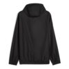 Chaqueta cortavientos con capucha y estampado gráfico “Negro Amarillo”
