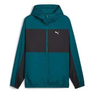 Chaqueta cortavientos con forro de malla “Cold Green”