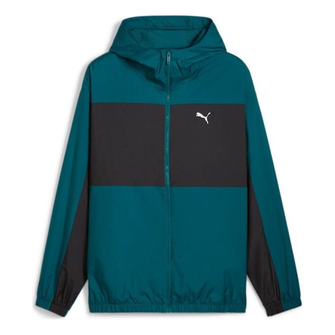 Chaqueta cortavientos con forro de malla “Cold Green”