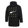 Chaqueta cortavientos de plumón negra