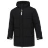 Chaqueta cortavientos de plumón negra