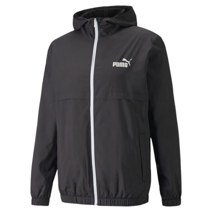 Chaqueta cortavientos Essential Solid “Negra”