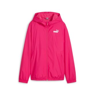 Chaqueta cortavientos Essentials Solid “Rosa intenso” (Mujeres)
