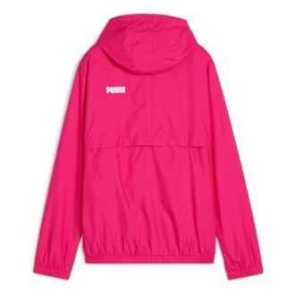 Chaqueta cortavientos Essentials Solid “Rosa intenso” (Mujeres)