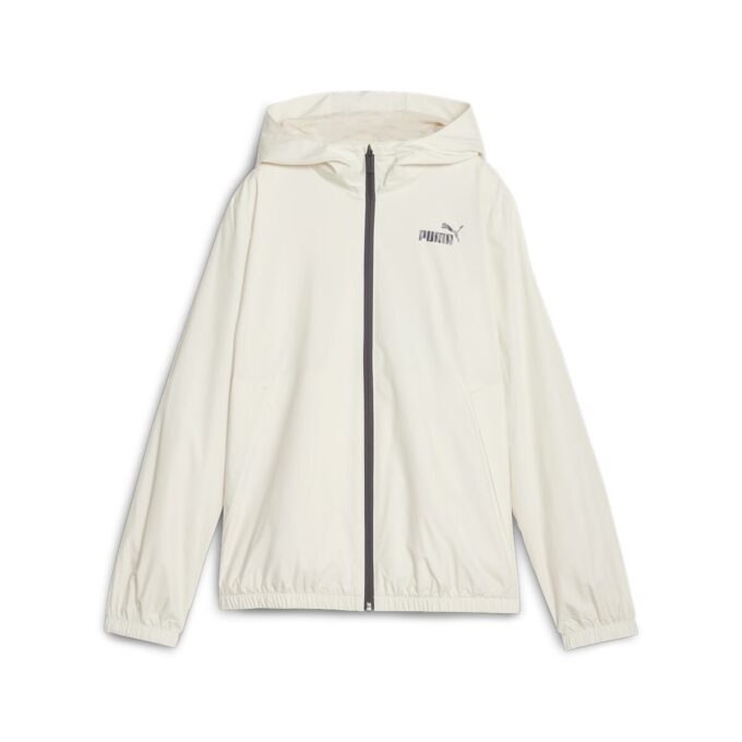 Chaqueta cortavientos Essentials Solid “White” (Mujeres)