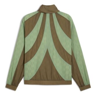 Chaqueta cortavientos holgada PUMA x KIDSUPER “Verde polvoriento”