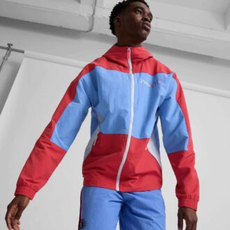 Chaqueta cortavientos para hombre NYC Running Laps