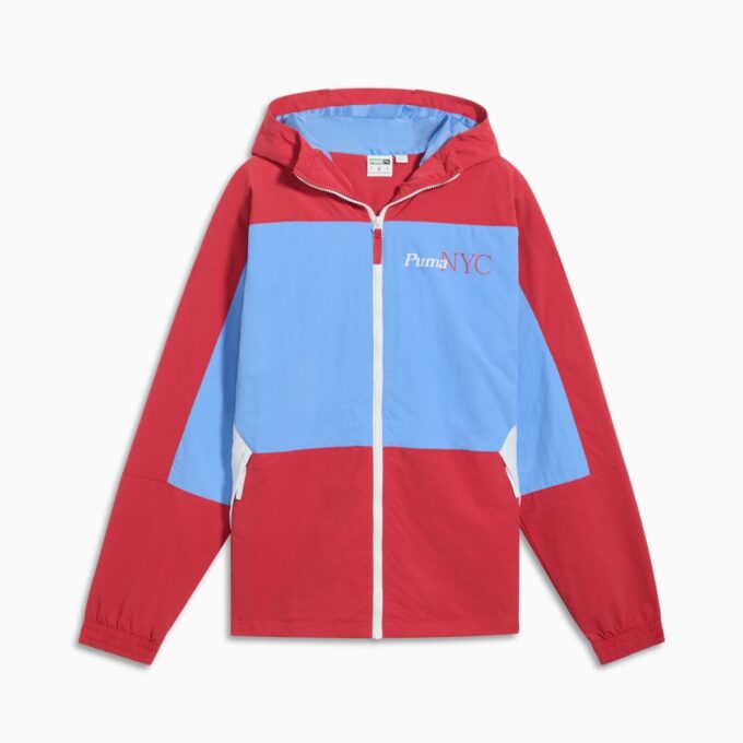 Chaqueta cortavientos para hombre NYC Running Laps Chaqueta cortavientos para hombre NYC Running Laps