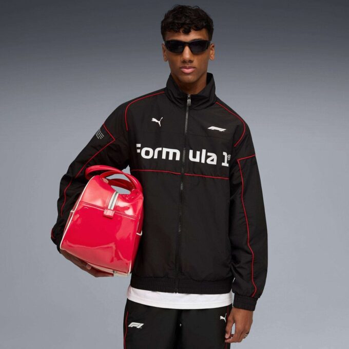 Chaqueta de automovilismo con cremallera para hombre de la serie Speed Driver 2.0 de Fórmula 1® 75 años Chaqueta de automovilismo con cremallera para hombre de la serie Speed Driver 2.0 de Fórmula 1® 75 años
