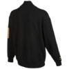 Chaqueta de béisbol negra con logo