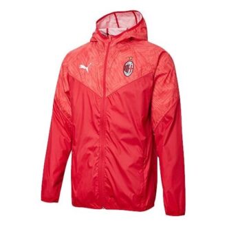 Chaqueta de calentamiento del AC Milan “Roja”