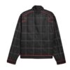 Chaqueta de carreras de Fórmula 1 75 años, corte holgado, color negro