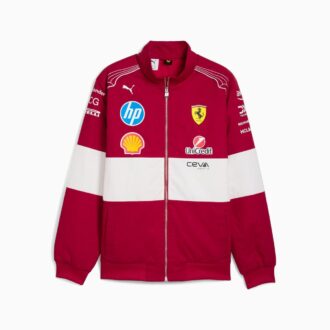 Chaqueta de carreras para hombre de la Scuderia Ferrari