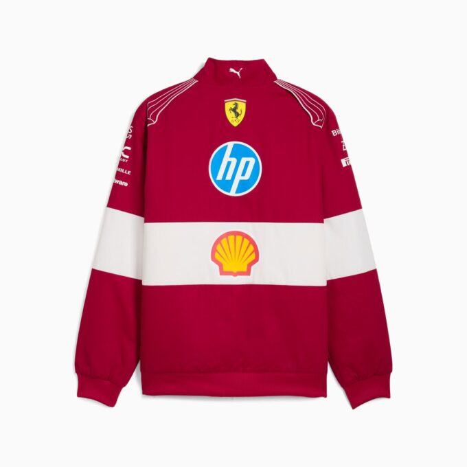 Chaqueta de carreras para hombre de la Scuderia Ferrari Chaqueta de carreras para hombre de la Scuderia Ferrari