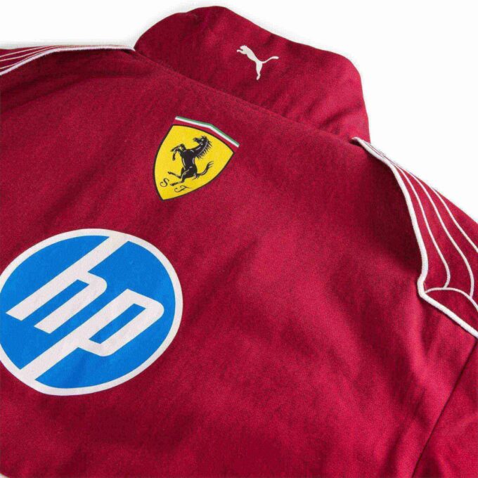 Chaqueta de carreras para hombre de la Scuderia Ferrari Chaqueta de carreras para hombre de la Scuderia Ferrari