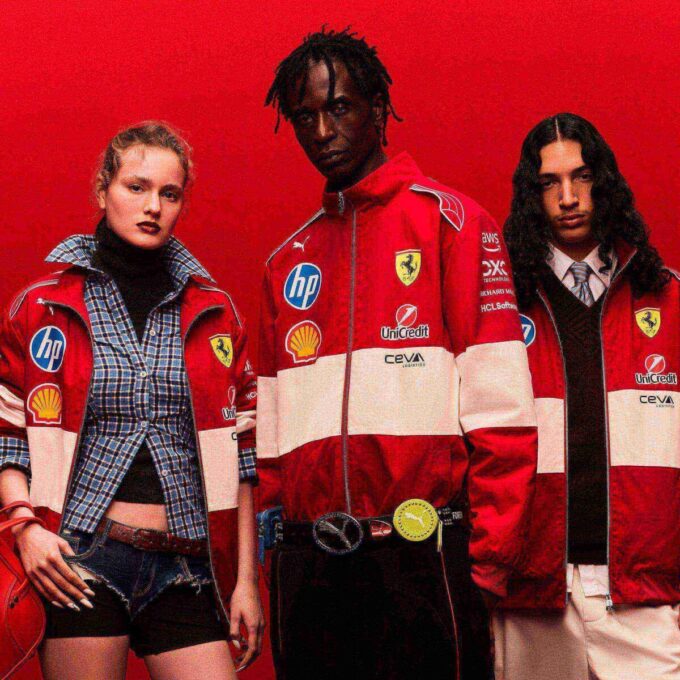 Chaqueta de carreras para hombre de la Scuderia Ferrari Chaqueta de carreras para hombre de la Scuderia Ferrari