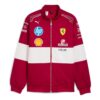 Chaqueta de carreras PUMA x Scuderia Ferrari “Cereza oscuro”