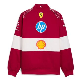 Chaqueta de carreras PUMA x Scuderia Ferrari “Cereza oscuro”