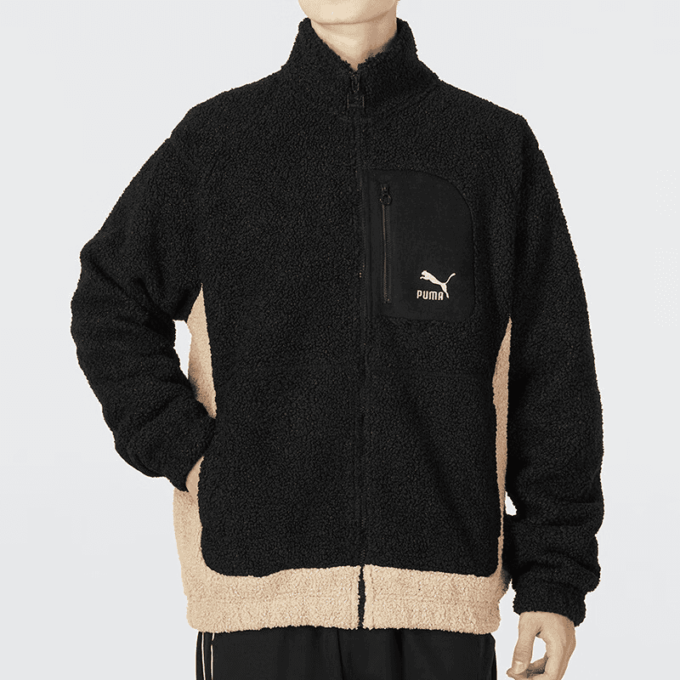 Chaqueta de cuello alto Das CC “Negra”