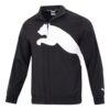 Chaqueta de entrenamiento tejida con forro para grandes felinos, color negro