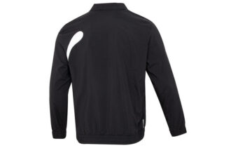 Chaqueta de entrenamiento tejida con forro para grandes felinos, color negro