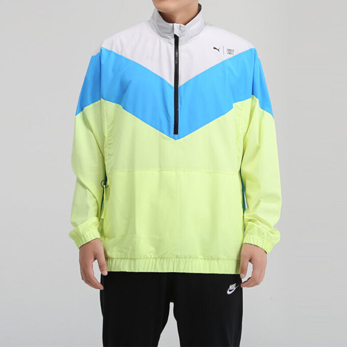 Chaqueta de entrenamiento tejida PUMA x First Mile Xtreme “Verde”