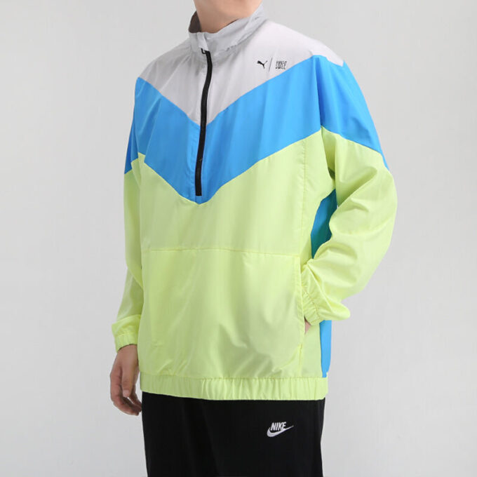Chaqueta de entrenamiento tejida PUMA x First Mile Xtreme “Verde”