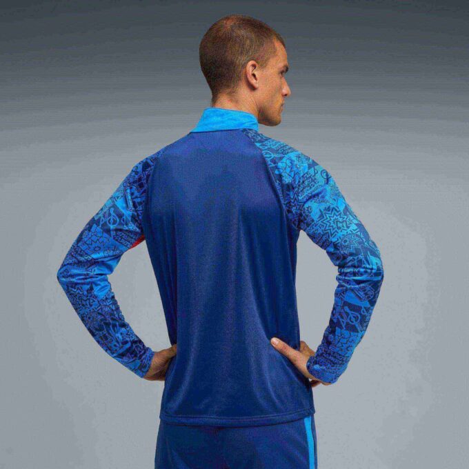 Chaqueta de fútbol con cremallera de un cuarto para hombre de Neymar Jr. Playmaker Chaqueta de fútbol con cremallera de un cuarto para hombre de Neymar Jr. Playmaker