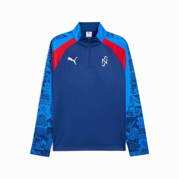 Chaqueta de fútbol con cremallera de un cuarto para hombre de Neymar Jr. Playmaker Chaqueta de fútbol con cremallera de un cuarto para hombre de Neymar Jr. Playmaker