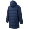 Chaqueta de invierno de plumón azul marino